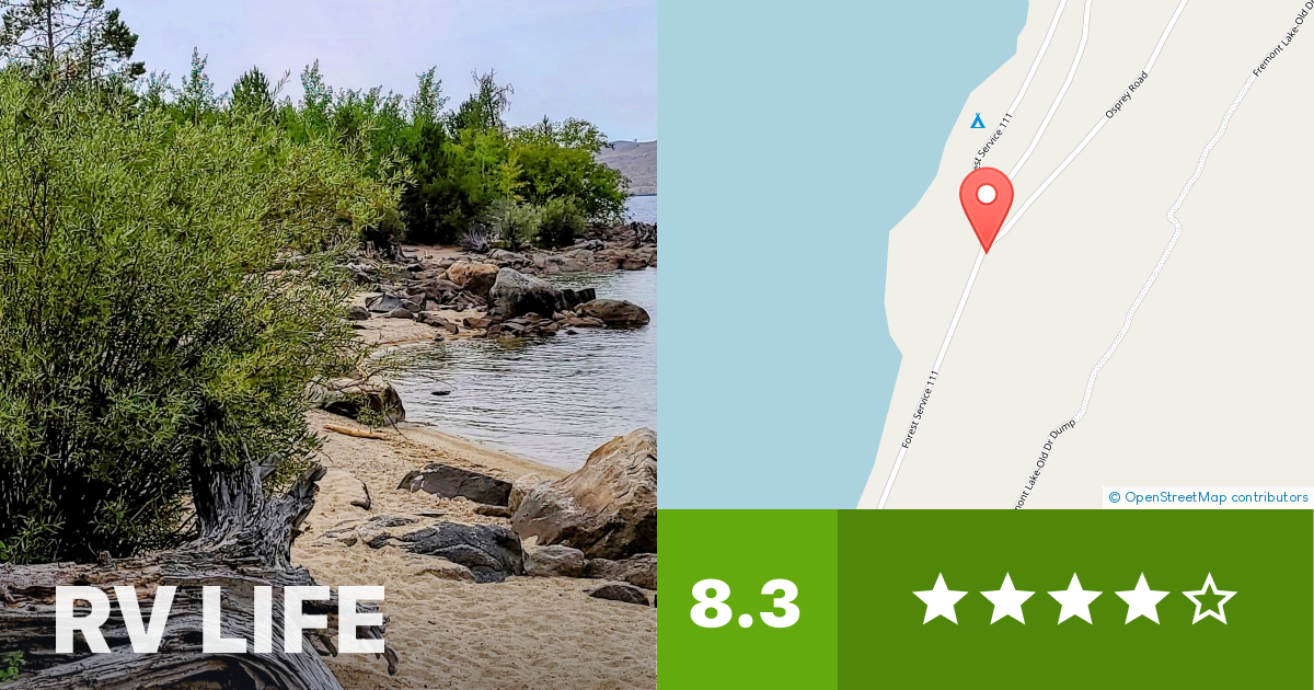 Fremont Lake Pinedale, Wyoming RV LIFE Campground Reviews