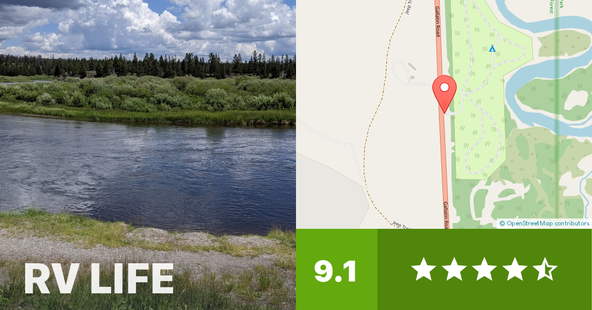 Baker's Hole Campground West Yellowstone, Montana RV LIFE