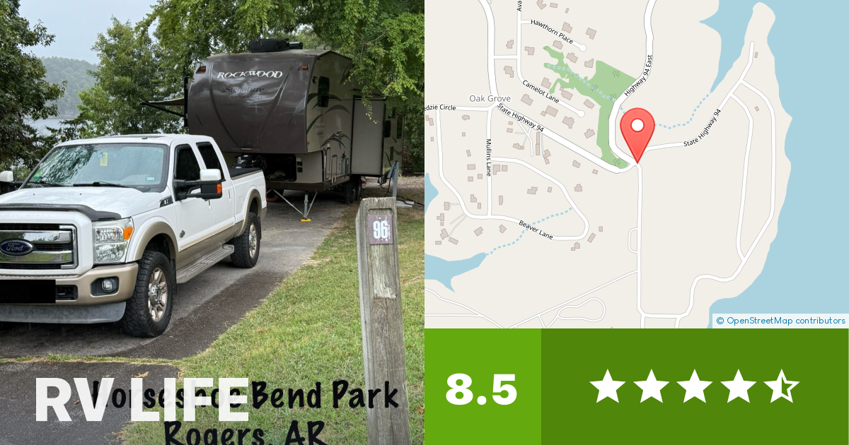 Horseshoe Bend Rogers, Arkansas RV LIFE Campground Reviews