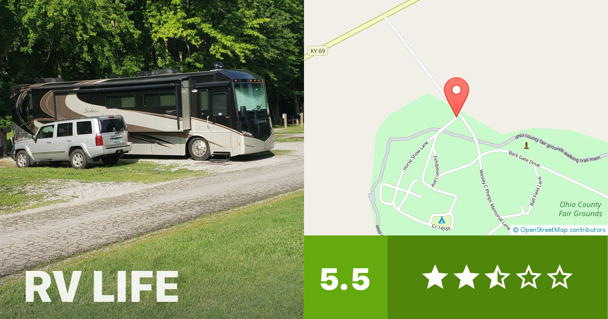 Ohio County Park and Campground Hartford, Kentucky RV LIFE