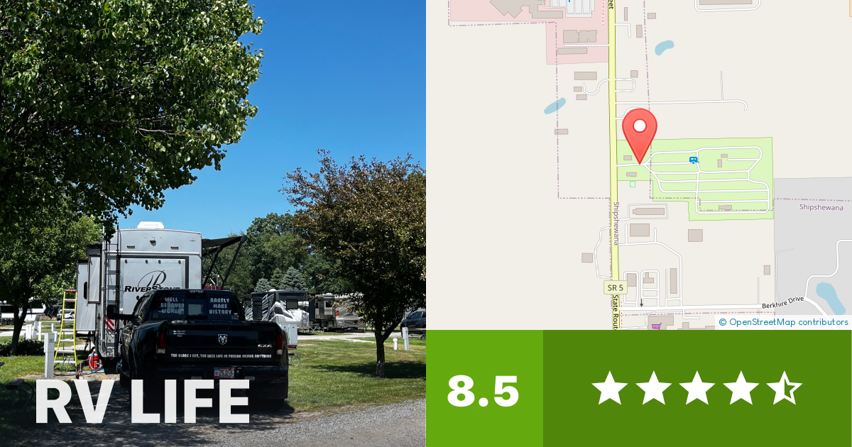 Shipshewana Campground South Park Shipshewana, Indiana RV LIFE Campground Reviews