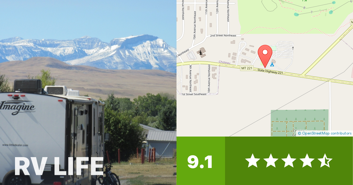 Choteau Mountain View Campground Choteau, Montana RV LIFE
