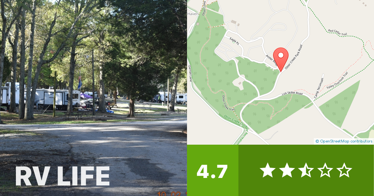 Otter Creek Outdoor Recreation Area Brandenburg, Kentucky RV LIFE Campground Reviews