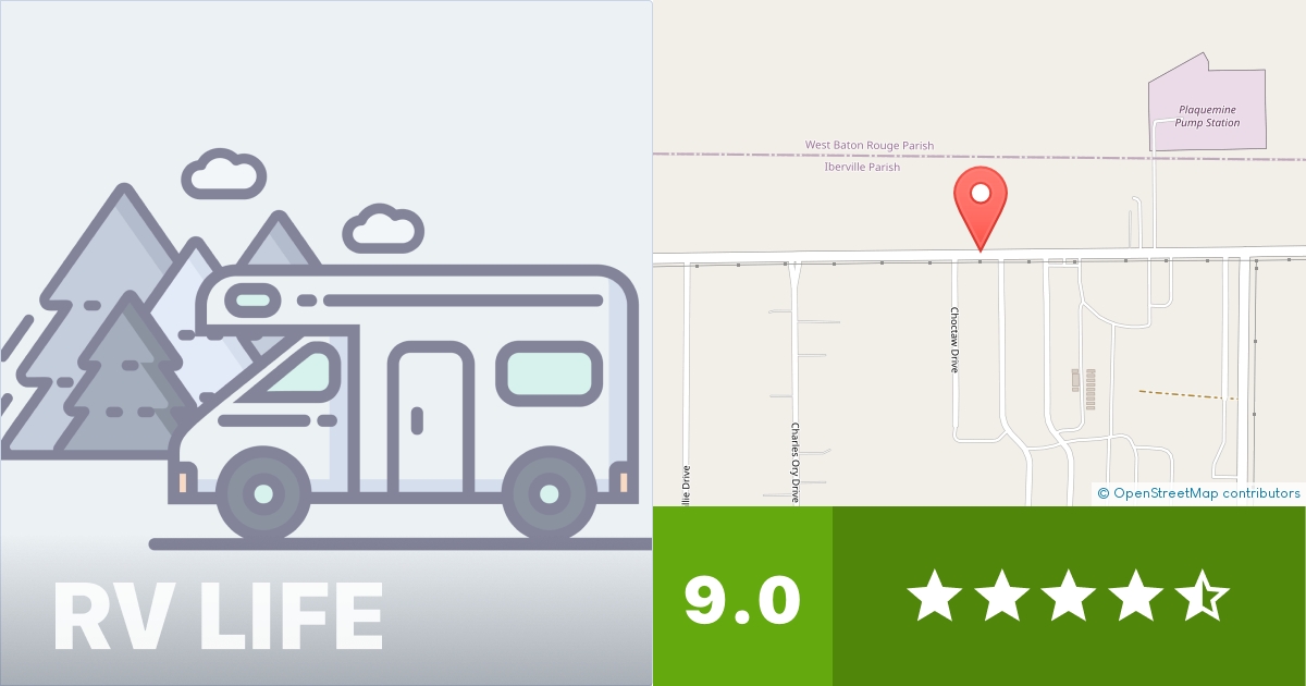Choctaw Mobile Home Park Plaquemine, Louisiana RV LIFE Campground