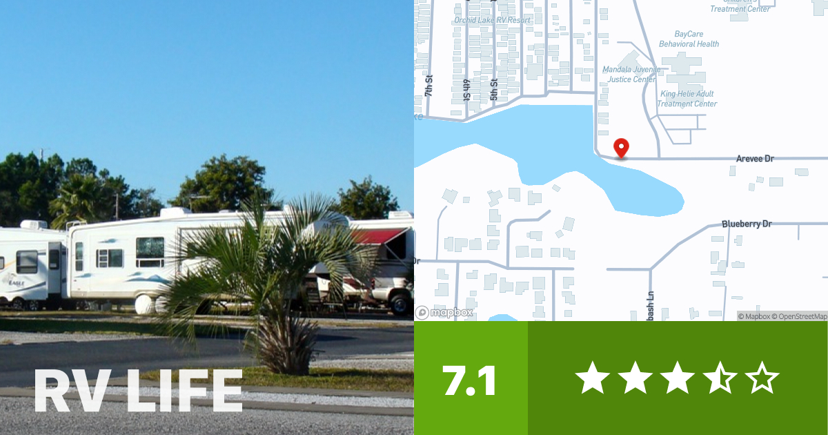 Orchid Lake RV Resort New Port Richey, Florida RV LIFE Campground