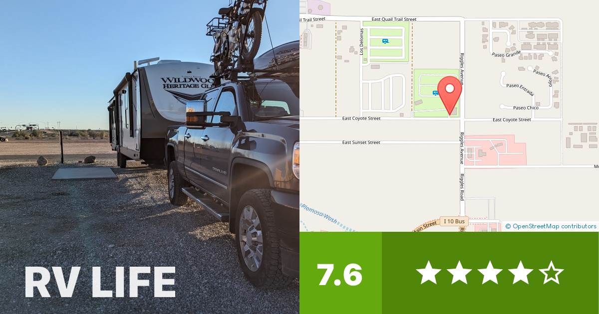 Quartzsite RV Resort Quartzsite, Arizona RV LIFE Campground Reviews