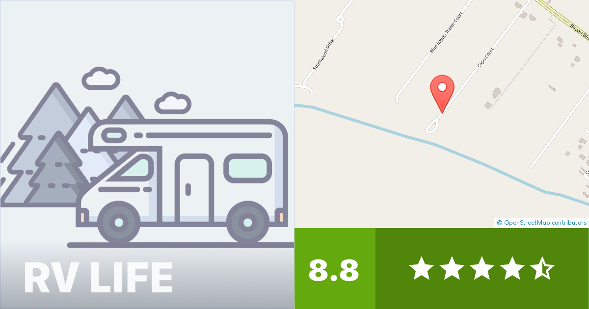 Capri Court Campground Houma, Louisiana RV LIFE Campground Reviews