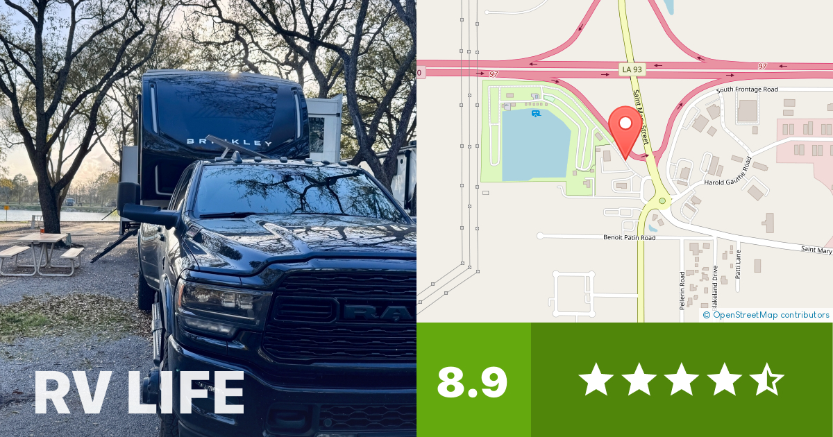 Lafayette KOA Holiday Scott, Louisiana RV LIFE Campground Reviews