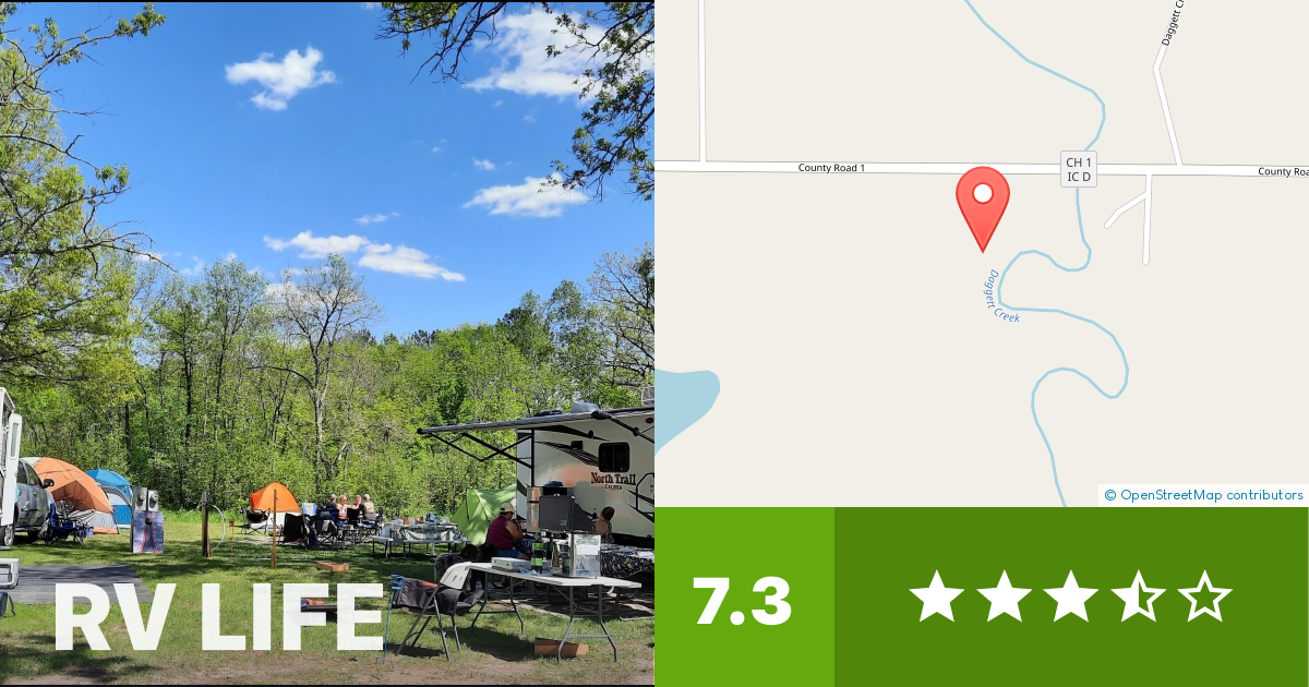 Up a Creek Campground Fifty Lakes, Minnesota RV LIFE Campground Reviews
