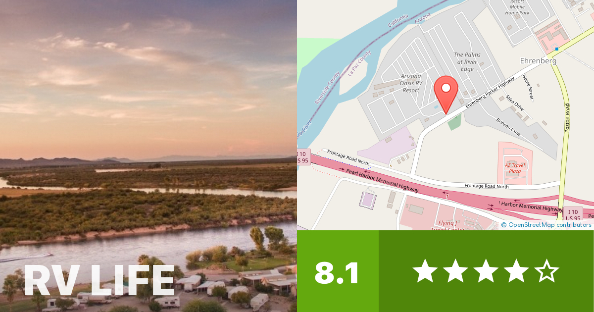 Arizona Oasis RV Resort Ehrenberg, Arizona RV LIFE Campground Reviews