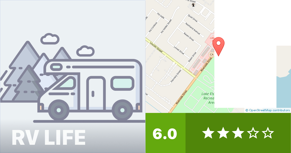 Lake Park RV Resort Lake Elsinore, California RV LIFE Campground