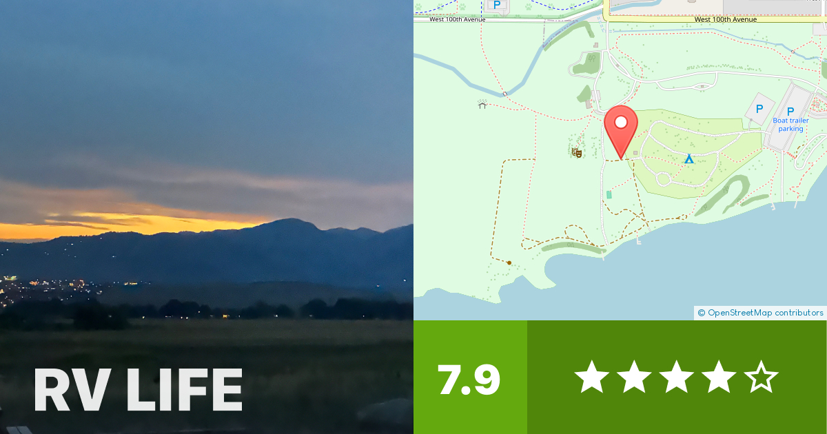 Standley Lake Regional Park Westminster, Colorado RV LIFE