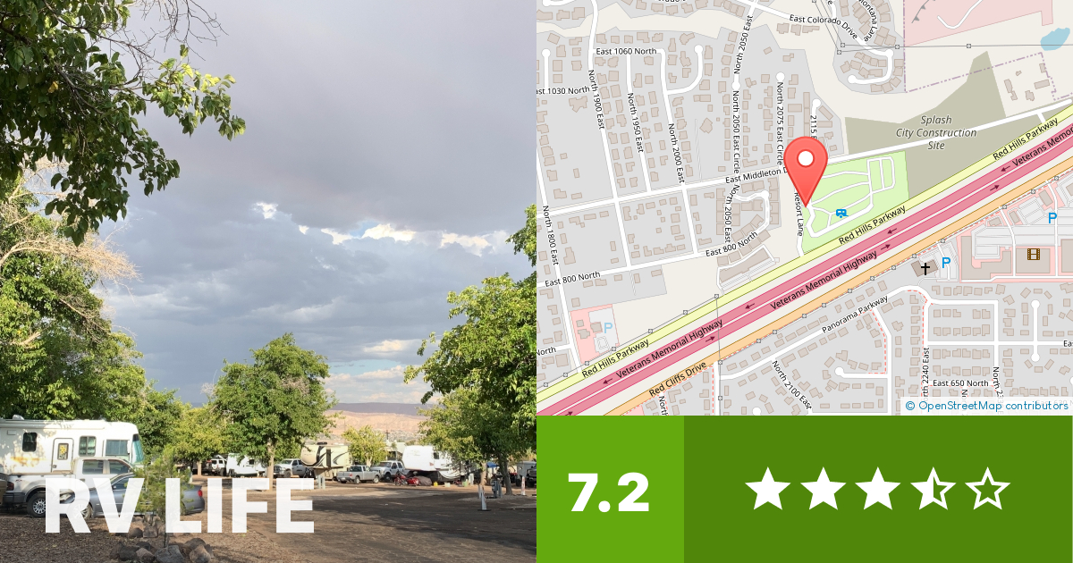 St RV Park & Campground Saint Utah RV LIFE