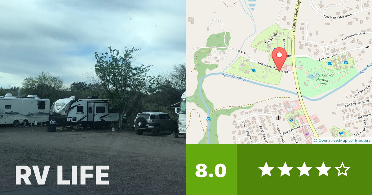 Rivers Edge RV Park Black Canyon City, Arizona RV LIFE Campground