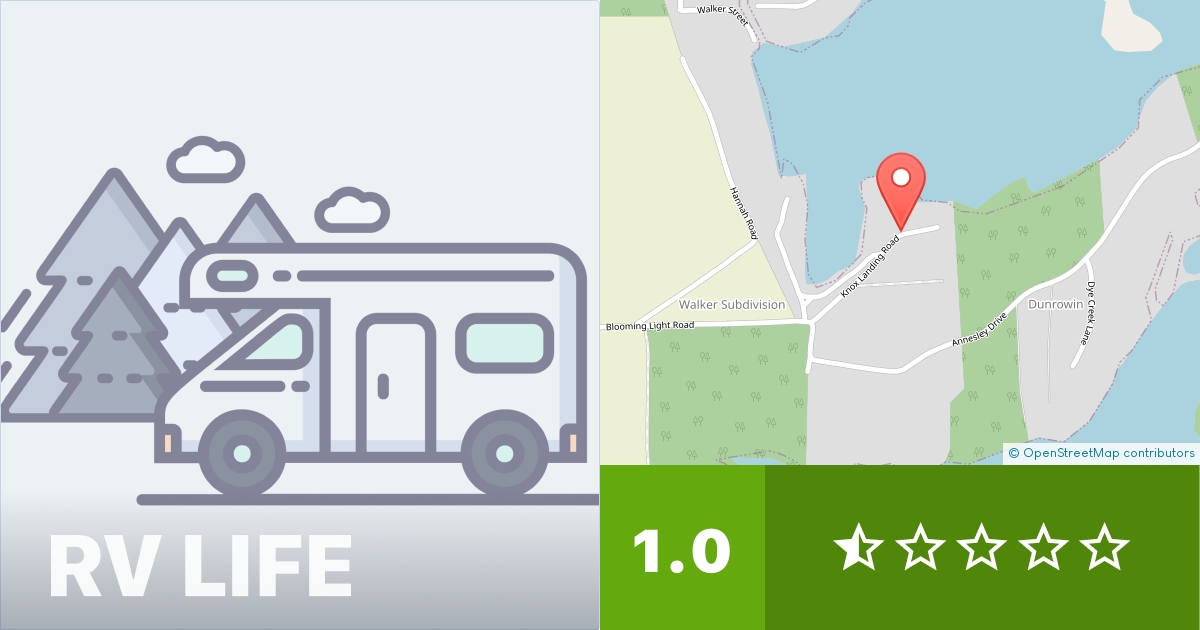 Knox Landing Pell City, Alabama RV LIFE Campground Reviews