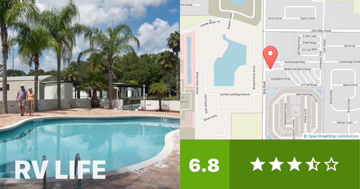 Baker Acres Zephyrhills, Florida RV LIFE Campground Reviews