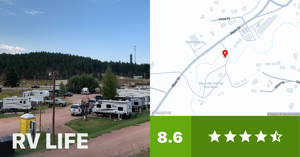 Black Hills Trailside RV Park Resort - Hill City, South Dakota - RV ...