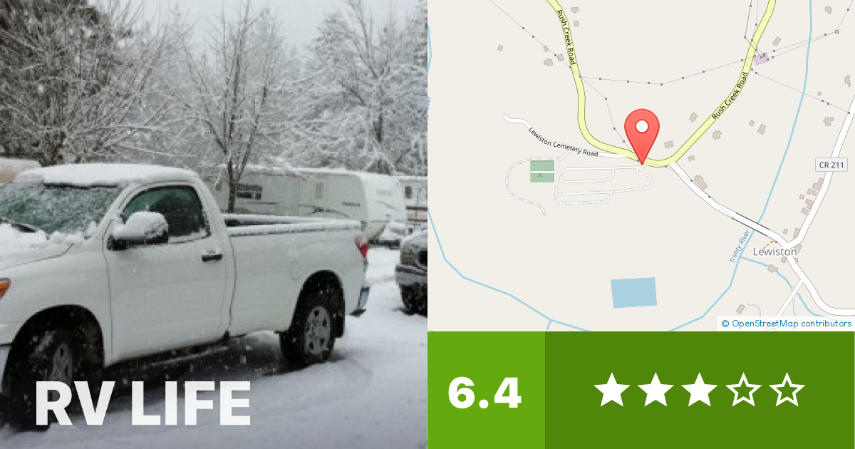 Old Lewiston Bridge RV Resort Lewiston, California RV LIFE