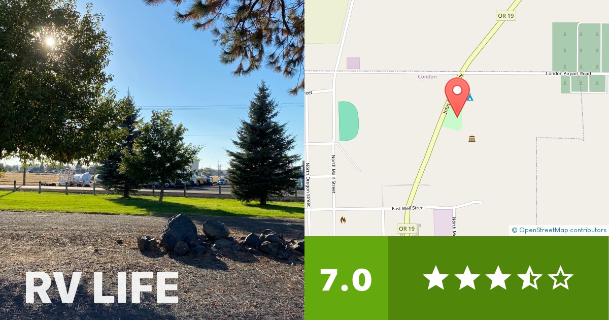 Burns Park Condon, Oregon RV LIFE Campground Reviews