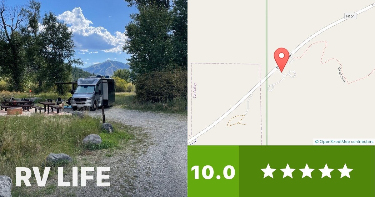 Boundary Campground and Picnic Area Sun Valley, Idaho RV LIFE