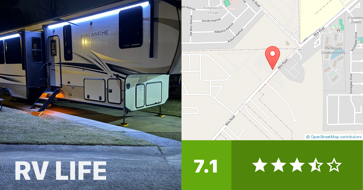 Eagles Landing RV Park Auburn, Alabama RV LIFE Campground Reviews