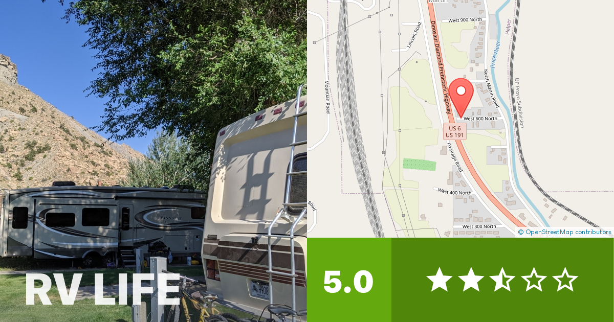 Pam's RV Park Helper, Utah RV LIFE Campground Reviews