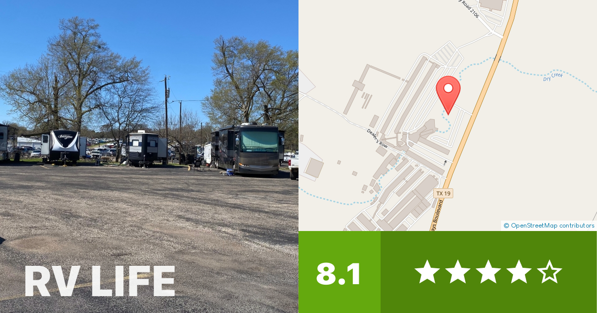Lewis First Monday RV Park Canton, Texas RV LIFE Campground Reviews