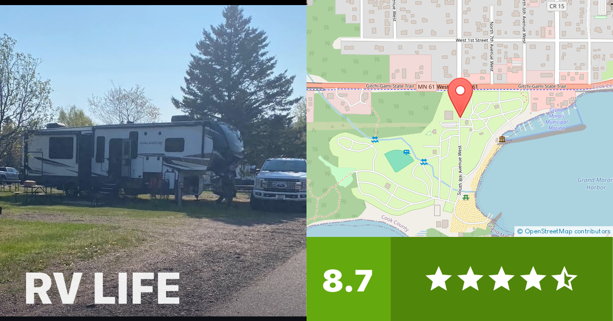 Grand Marais RV Park & Campground Grand Marais, Minnesota RV LIFE