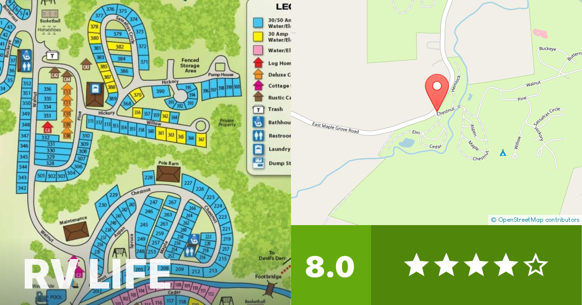 Adventure Bound Camping Resorts Oak Creek Narvon, Pennsylvania RV LIFE Campground Reviews