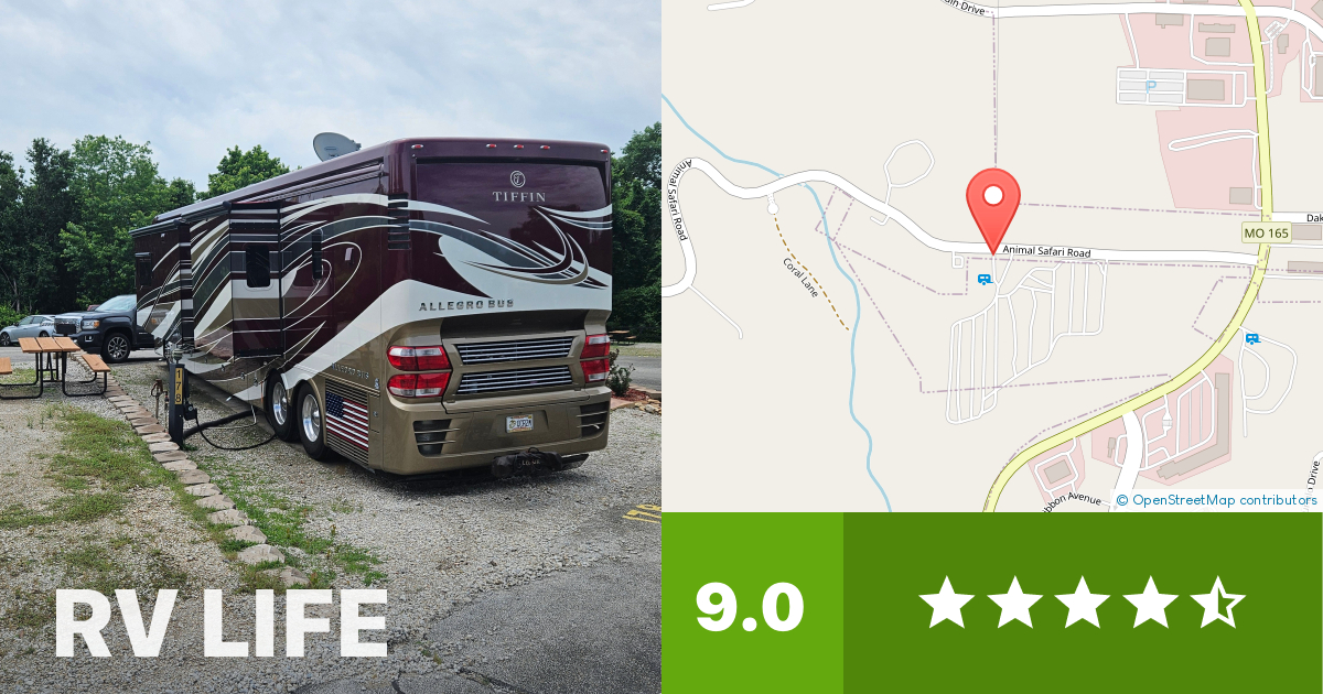 Branson KOA Holiday Branson, Missouri RV LIFE Campground Reviews