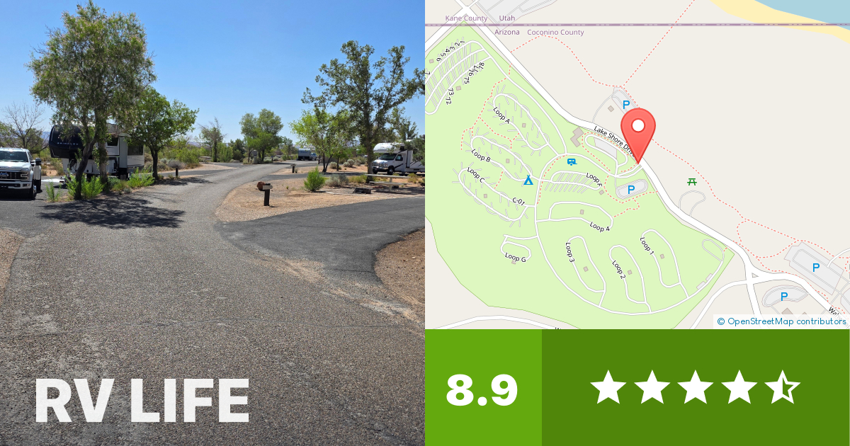 Wahweap RV and Campground Page, Arizona RV LIFE Campground Reviews