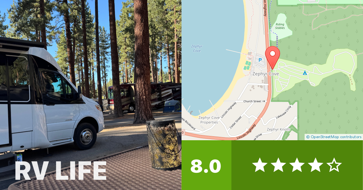 Zephyr Cove Resort RV Park & Campground Zephyr Cove, Nevada RV LIFE