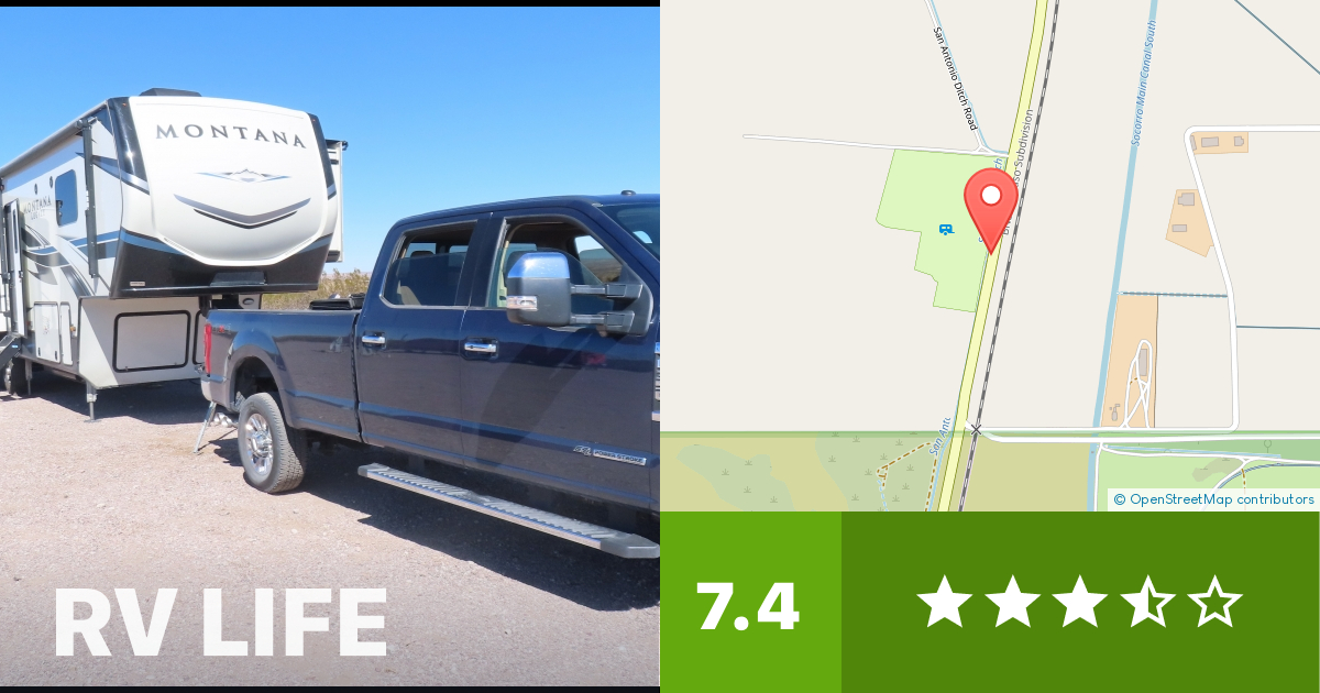 Bosque Birdwatchers RV Park San Antonio, New Mexico RV LIFE