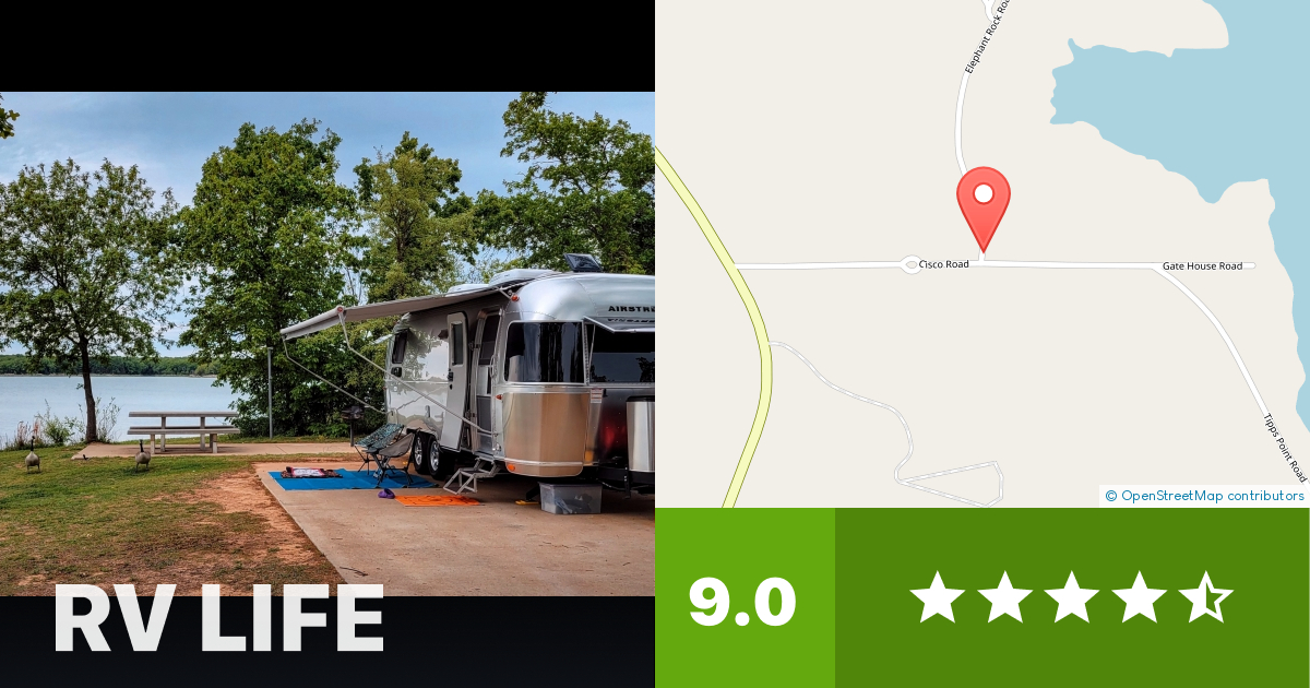 Lake Murray State Park Elephant Rock Ardmore, Oklahoma RV LIFE