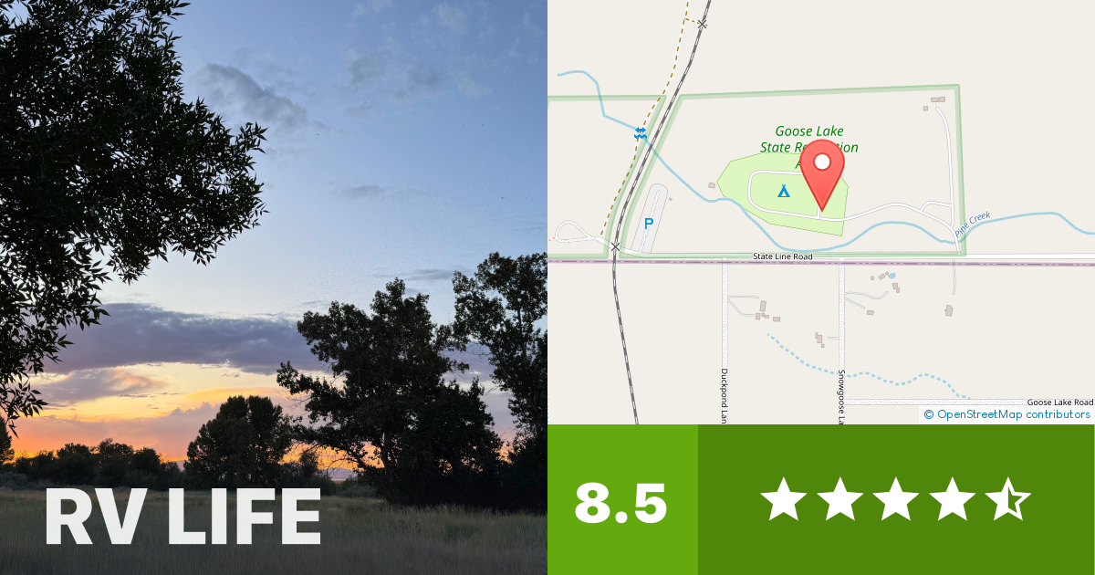 Goose Lake State Park Lakeview, Oregon RV LIFE Campground Reviews