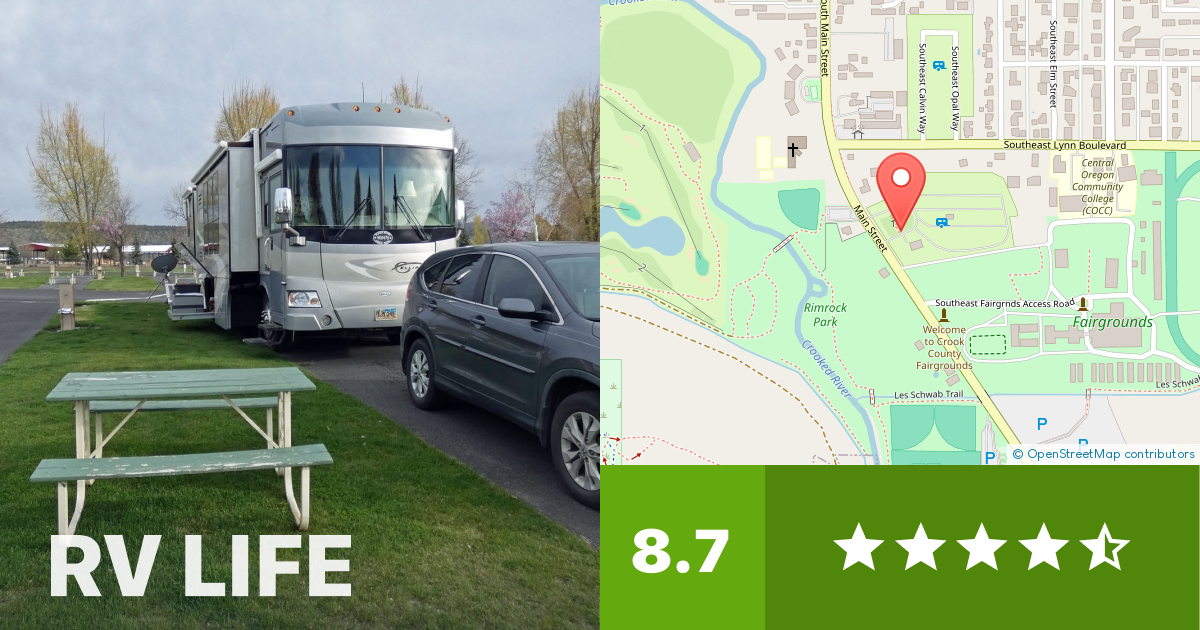 Crook County RV Park Prineville, Oregon RV LIFE Campground Reviews