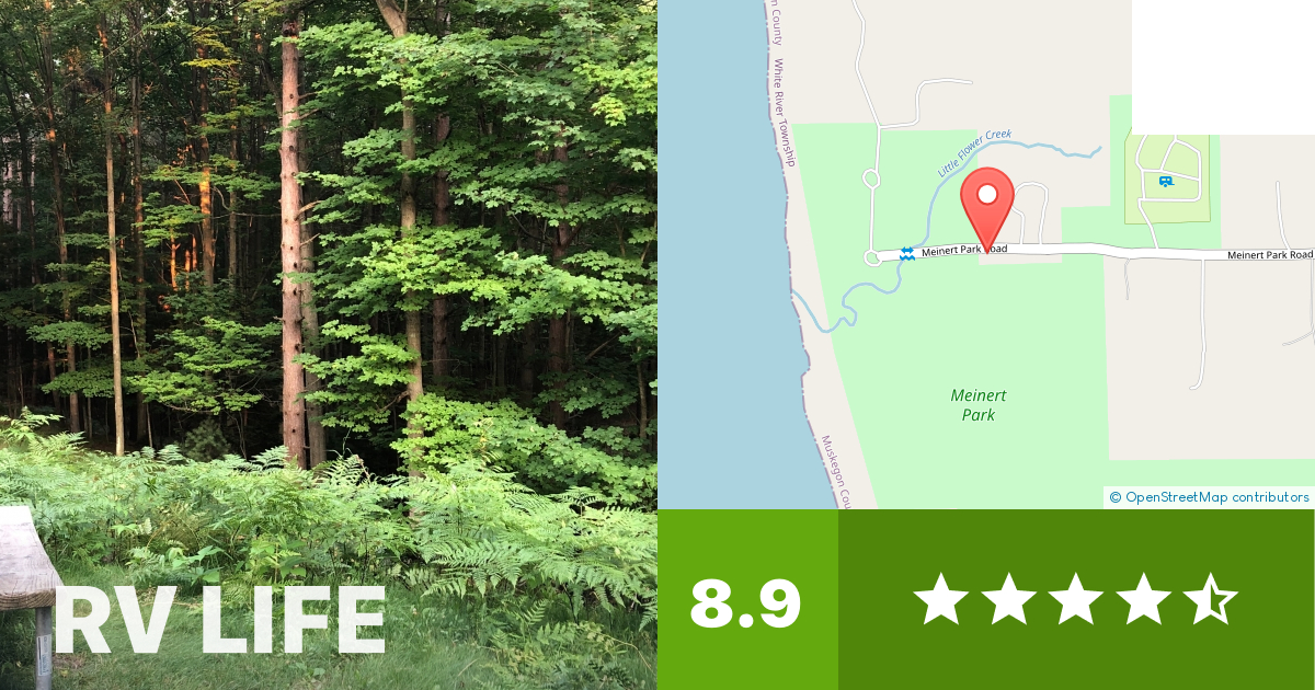 Meinert County Park, Pines Campground Montague, Michigan RV LIFE