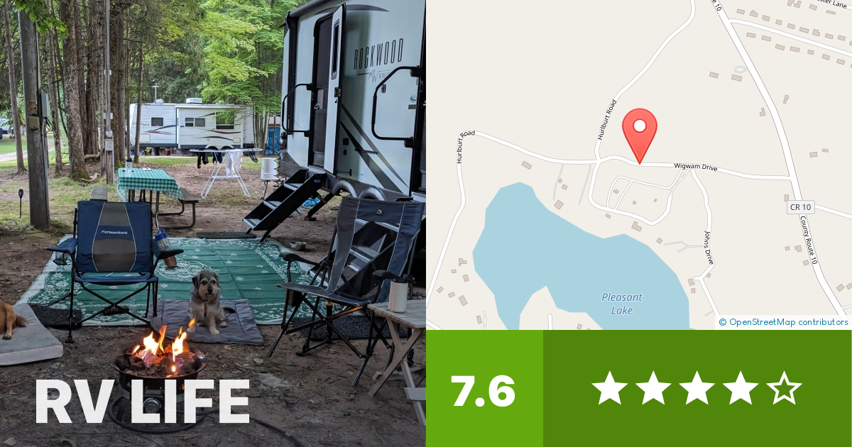 Pleasant Lake Campground Pennellville, New York RV LIFE Campground