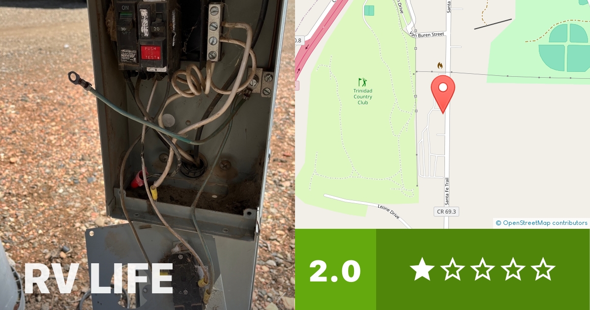 Cawthon RV Park and Motel Trinidad, Colorado RV LIFE Campground Reviews