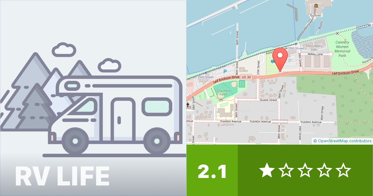 Pier 38 RV Park Astoria, Oregon RV LIFE Campground Reviews