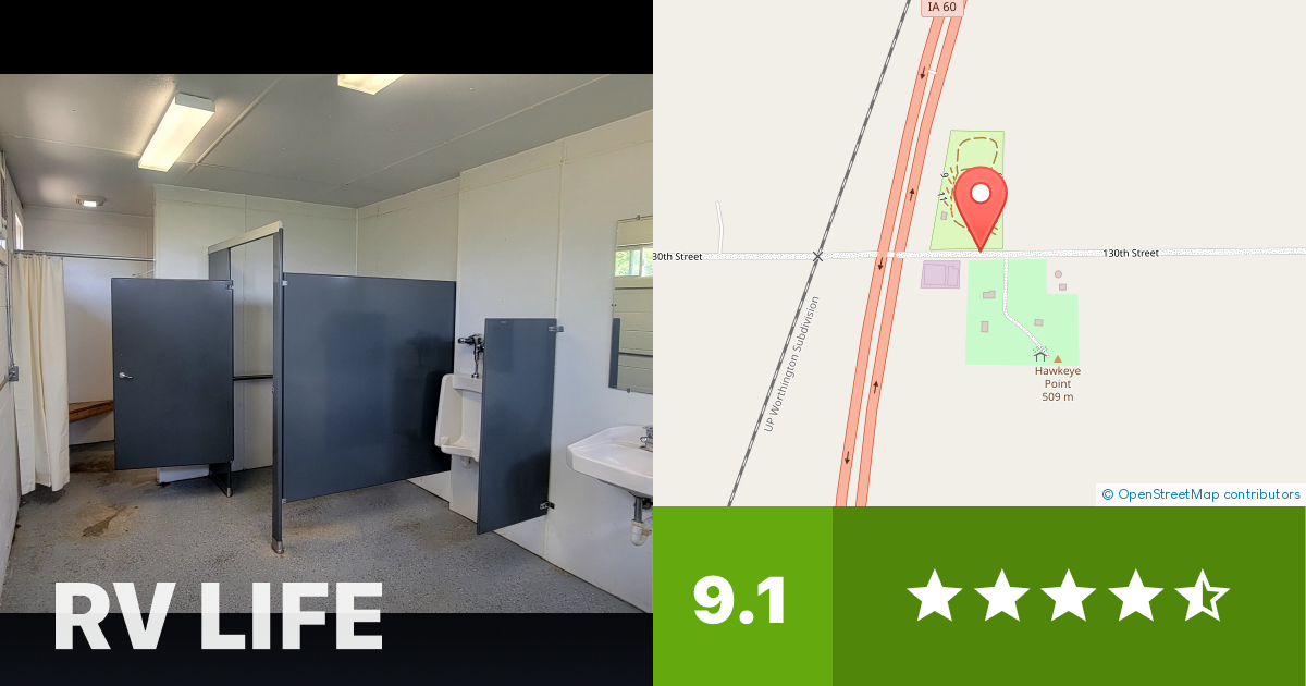 Hawkeye Point Campground Sibley, Iowa RV LIFE Campground Reviews