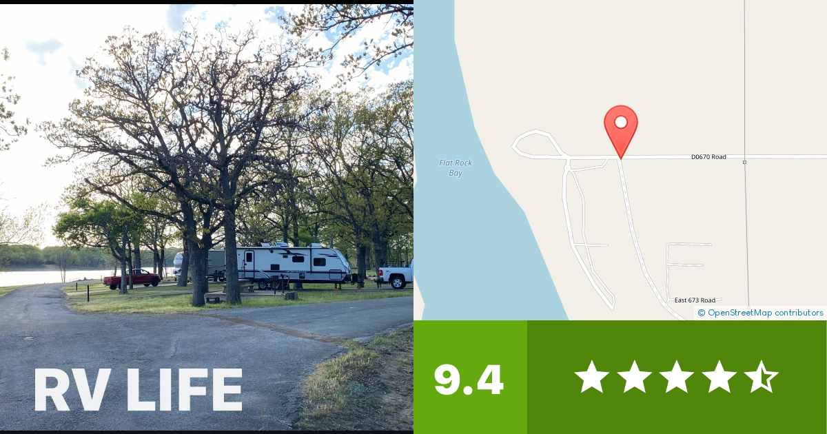 Flat Rock Creek Campground Chouteau, Oklahoma RV LIFE Campground