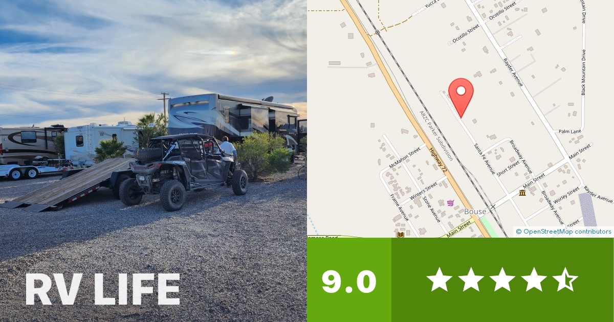 Bouse RV Park Bouse, Arizona RV LIFE Campground Reviews