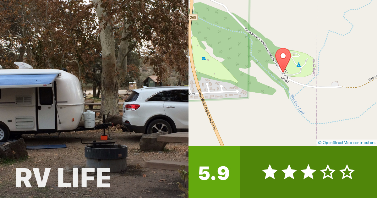 Clear Creek Campground Camp Verde, Arizona RV LIFE Campground Reviews