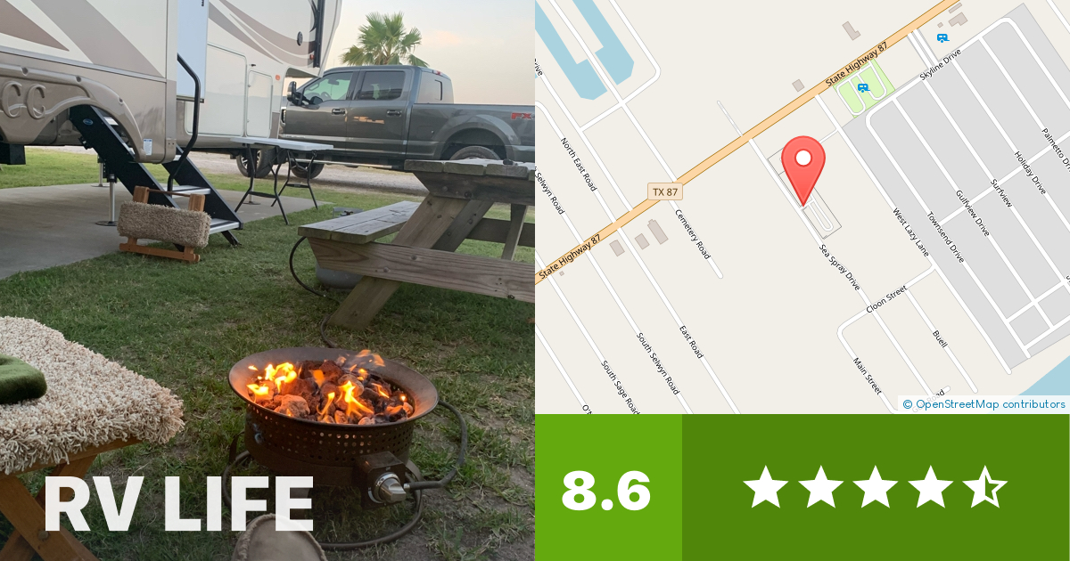 Lazy Pelican RV Park Crystal Beach, Texas RV LIFE Campground Reviews