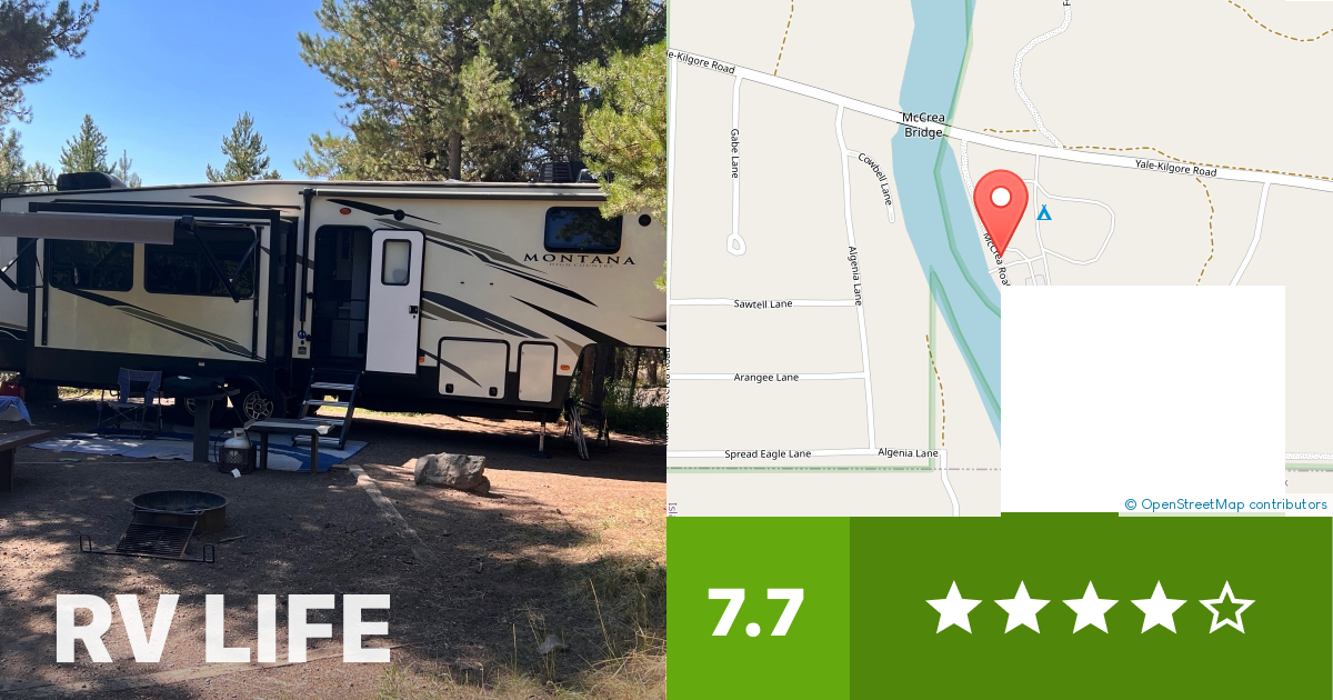 McCrea Bridge Island Park, Idaho RV LIFE Campground Reviews