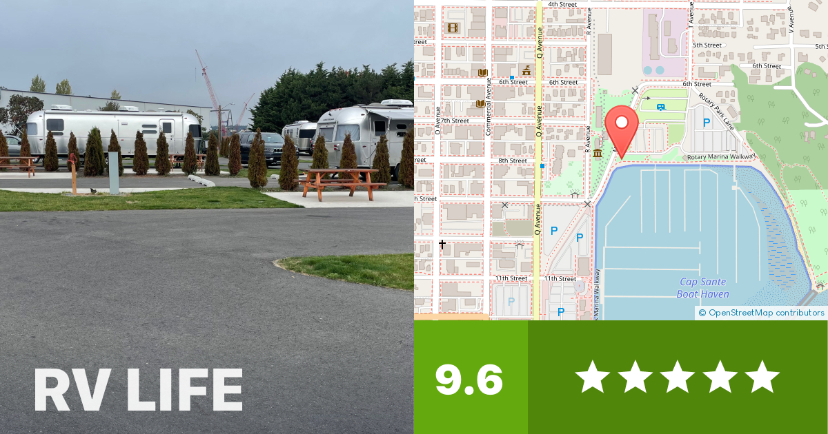 Port of Anacortes Cap Sante Marina RV Park Anacortes, Washington RV