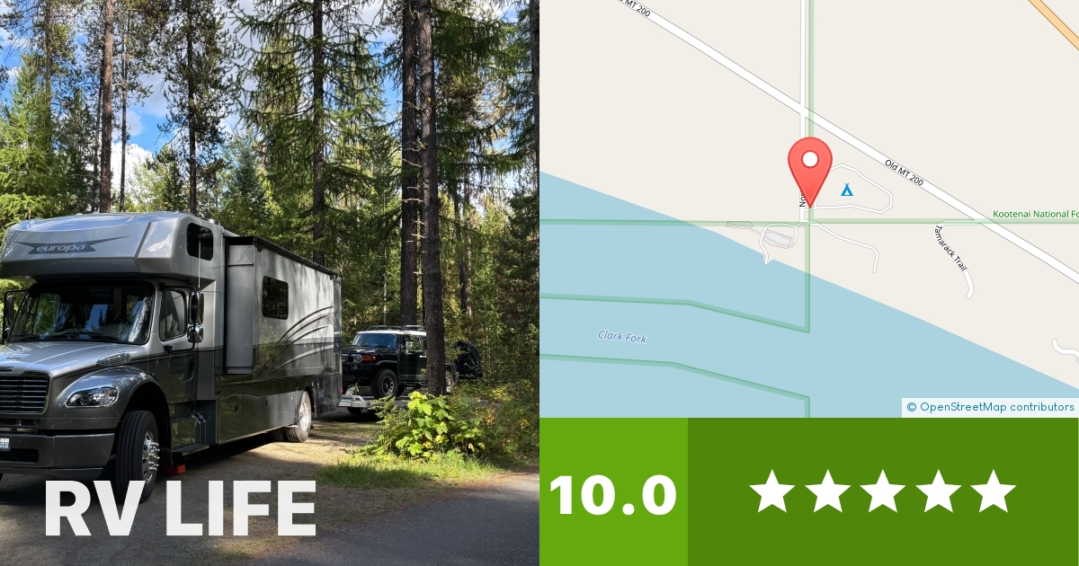 North Shore Campground Trout Creek, Montana RV LIFE Campground Reviews