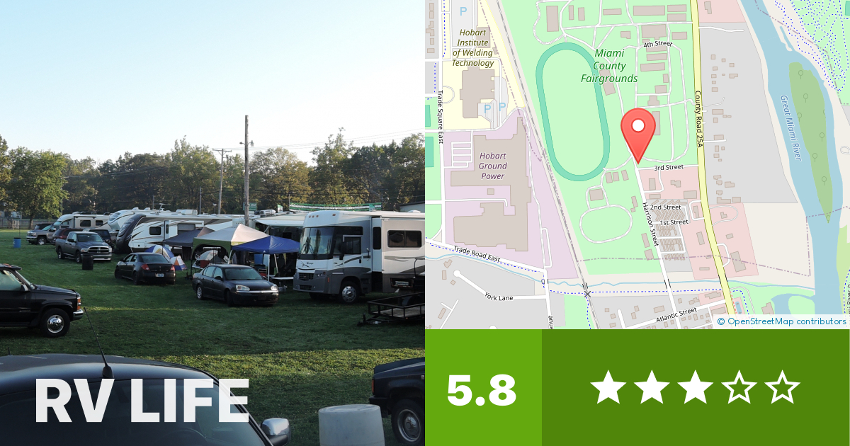Miami County Fairgrounds Troy, Ohio RV LIFE Campground Reviews Miami County Fairgrounds Troy, Ohio RV LIFE Campground Reviews