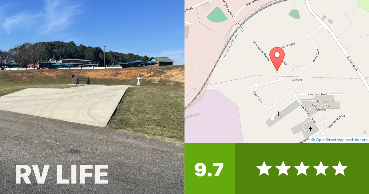 DeSoto RV Park and Campground Anniston, Alabama RV LIFE Campground